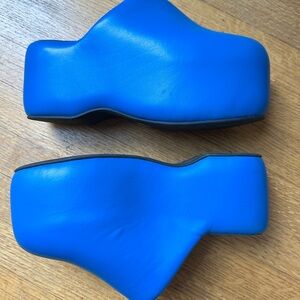 Simon Miller Blue Bubble Clogs